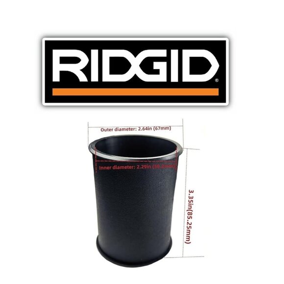 NEW RIDGID Wet Dry Vacuum Hose to Hose Adaptor Replacement Parts Attachment Sho - Picture 3 of 3